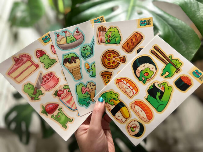 sticker sheets