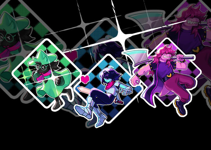 deltarune stickers